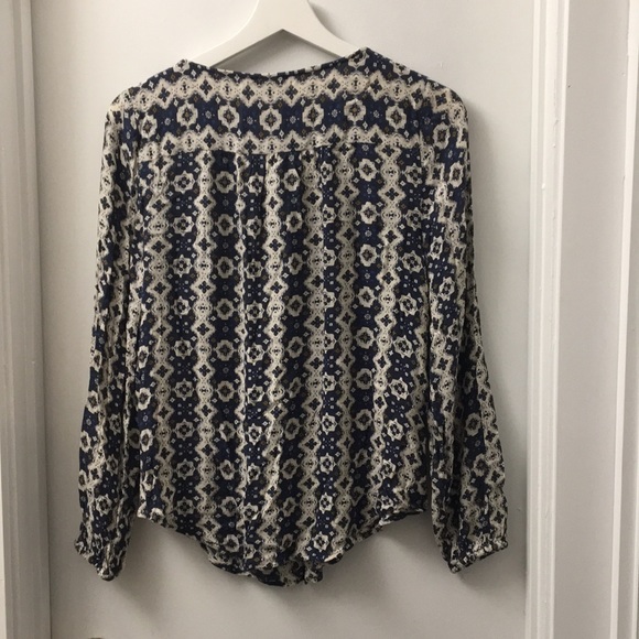 Lucky Brand Long Sleeve Blouse - Picture 2 of 6
